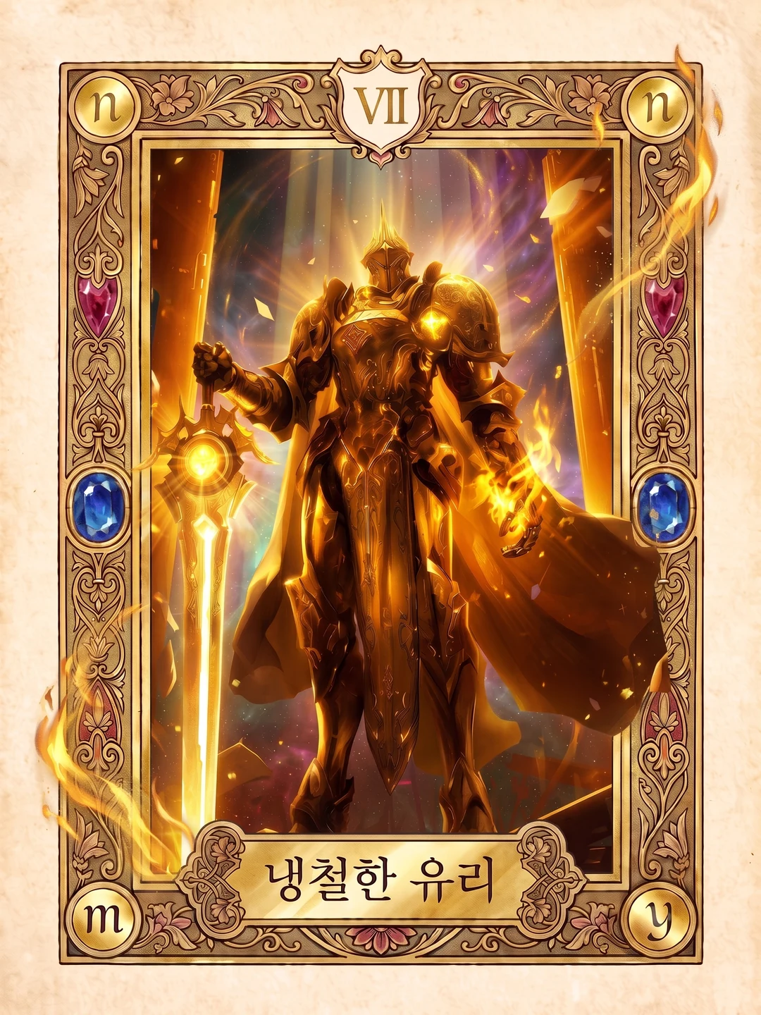 유리 Ⅶ 단계 카드