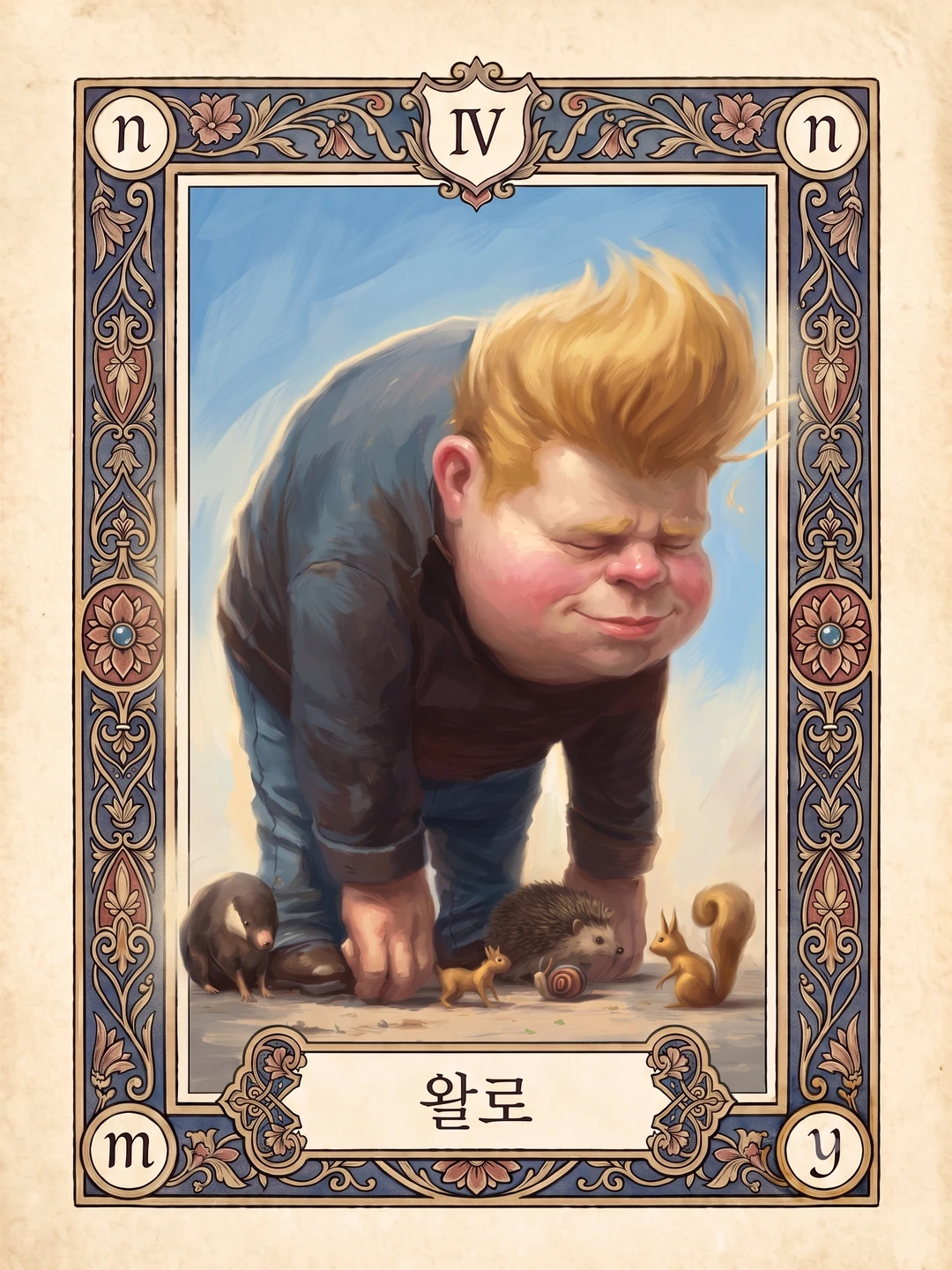 왈로 Ⅳ 단계 카드