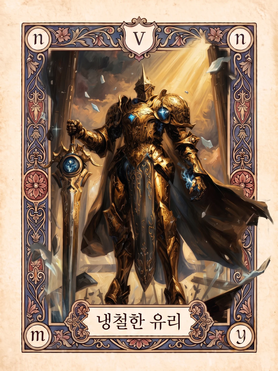 유리 Ⅴ 단계 카드