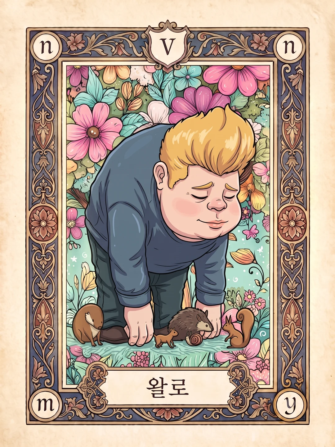 왈로 Ⅴ 단계 카드