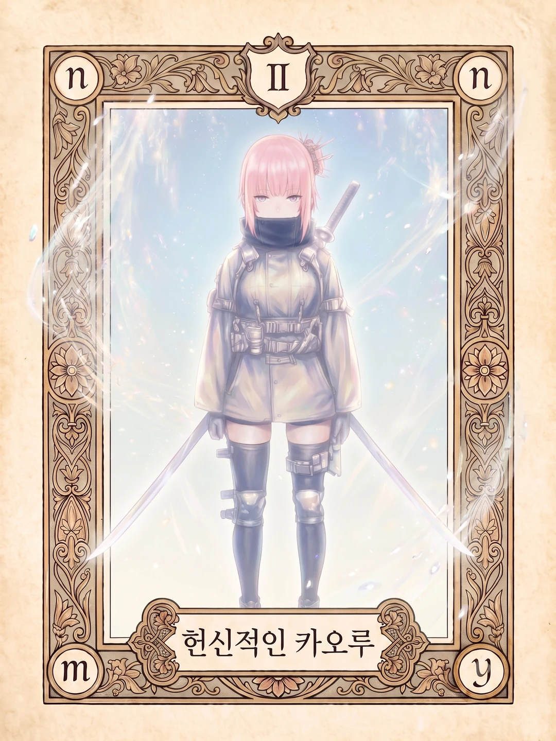 카오루 Ⅱ 단계 카드