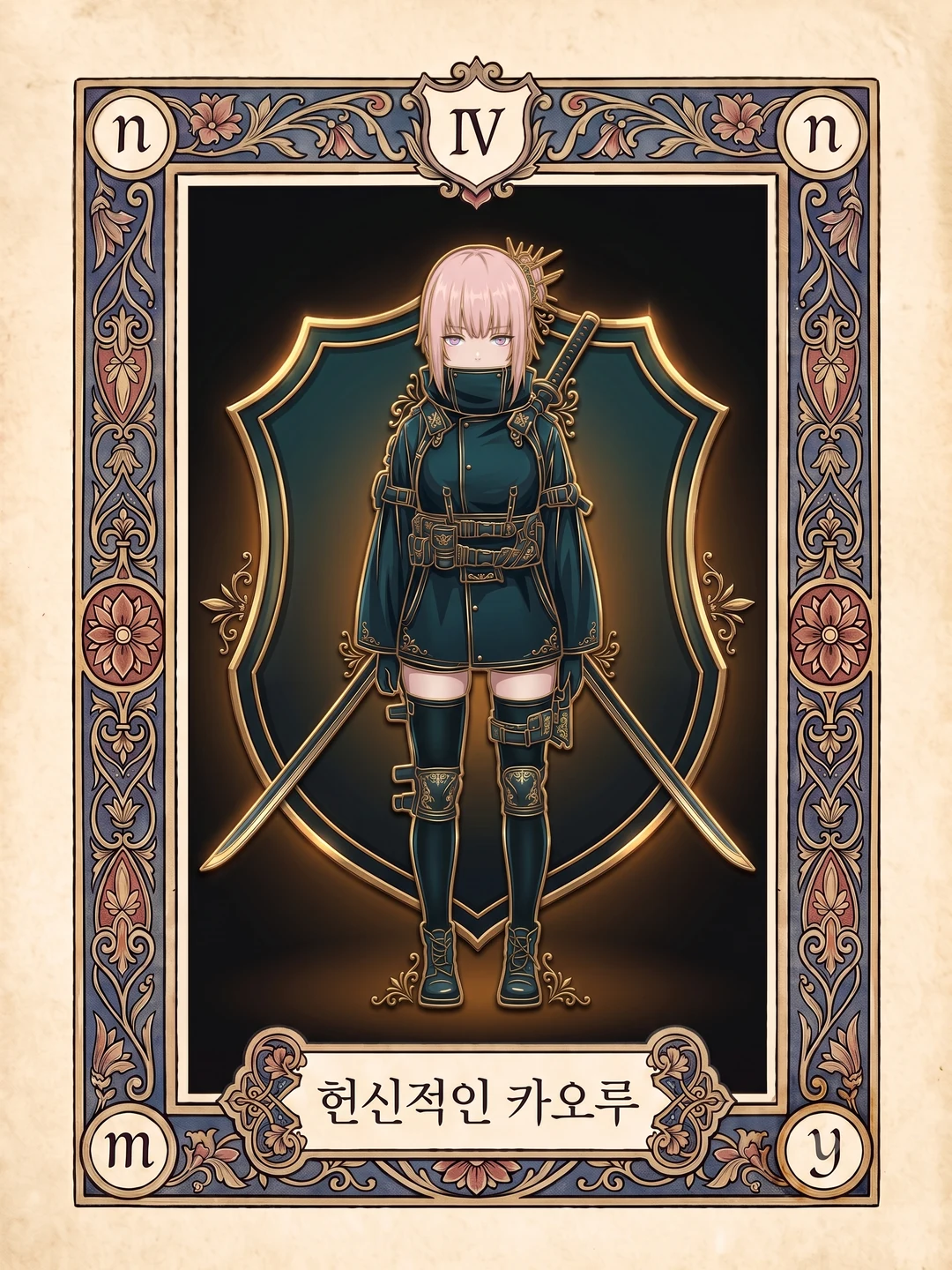 카오루 Ⅳ 단계 카드