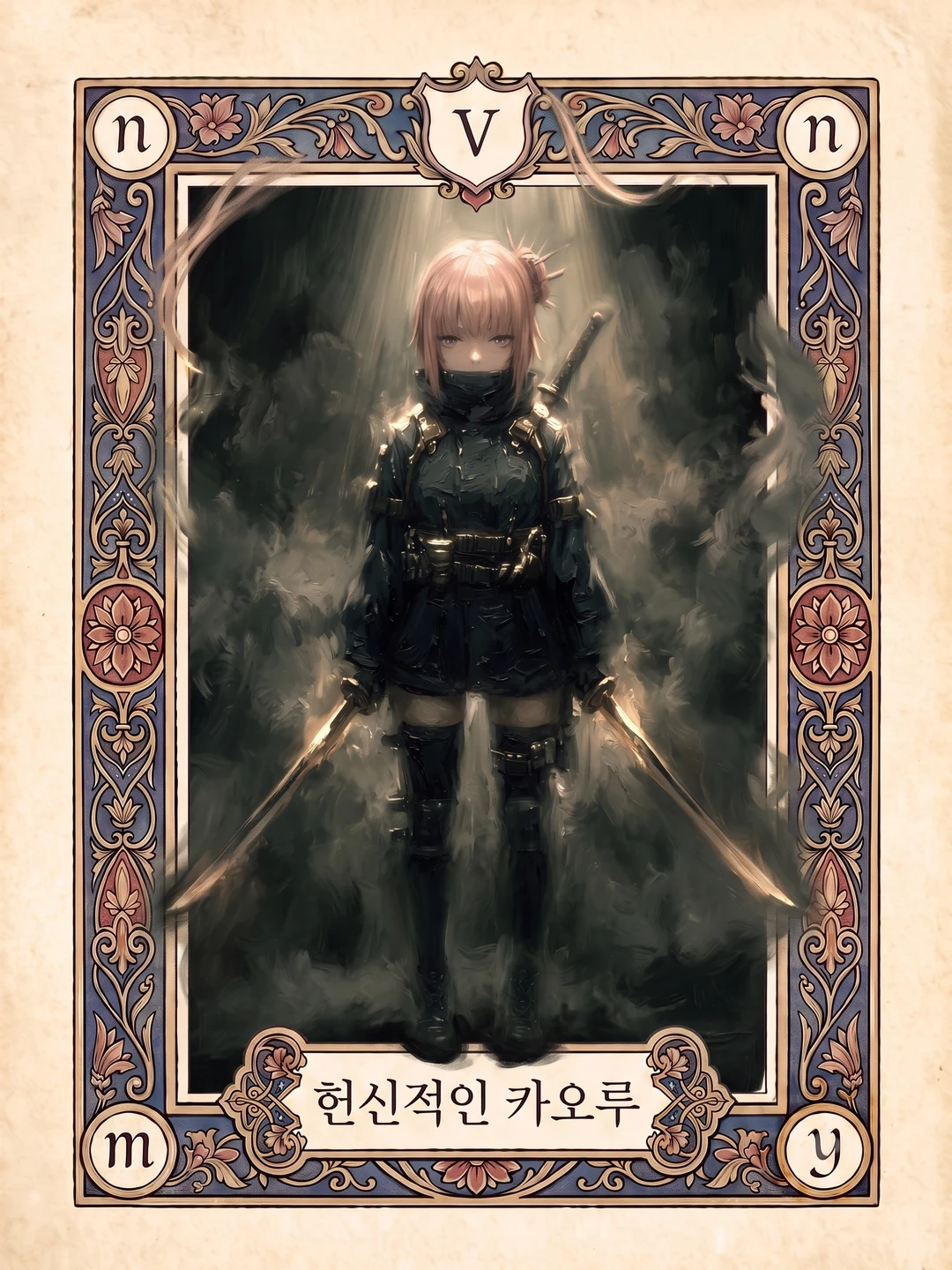 카오루 Ⅴ 단계 카드