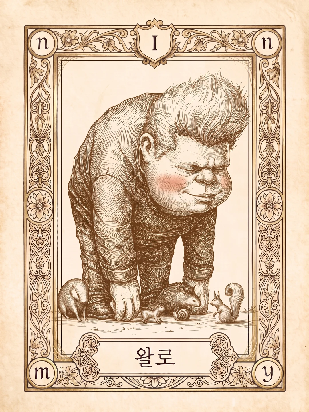 왈로 Ⅰ 단계 카드