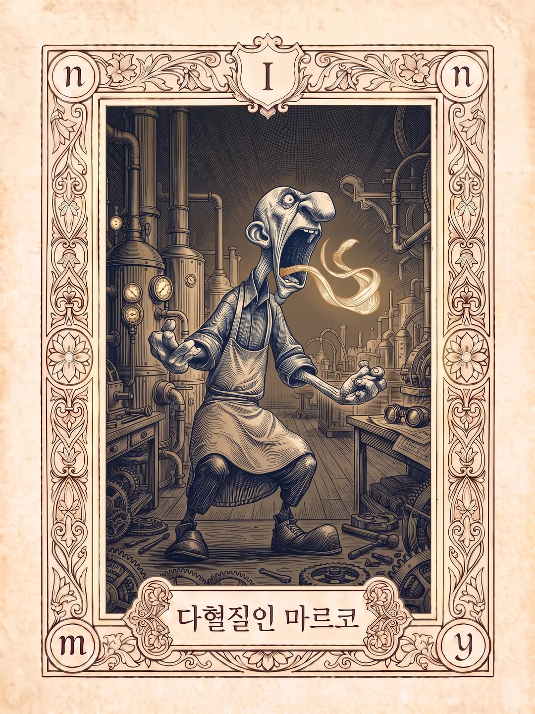 마르코 Ⅰ 단계 카드