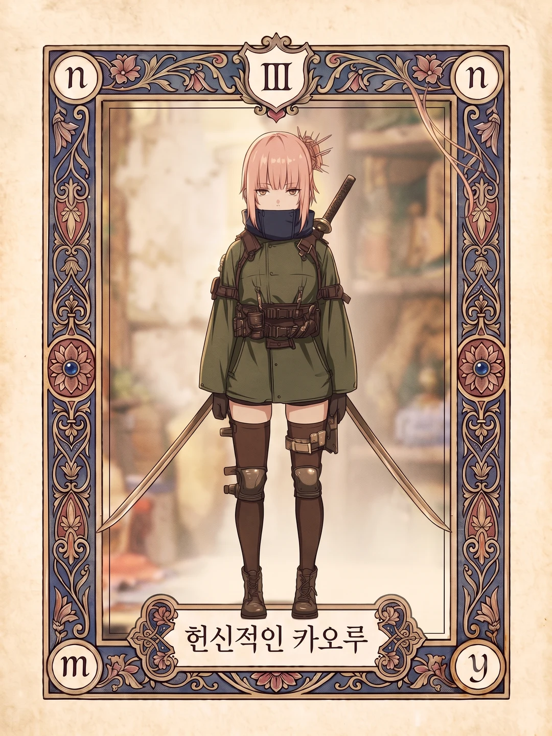 카오루 Ⅲ 단계 카드