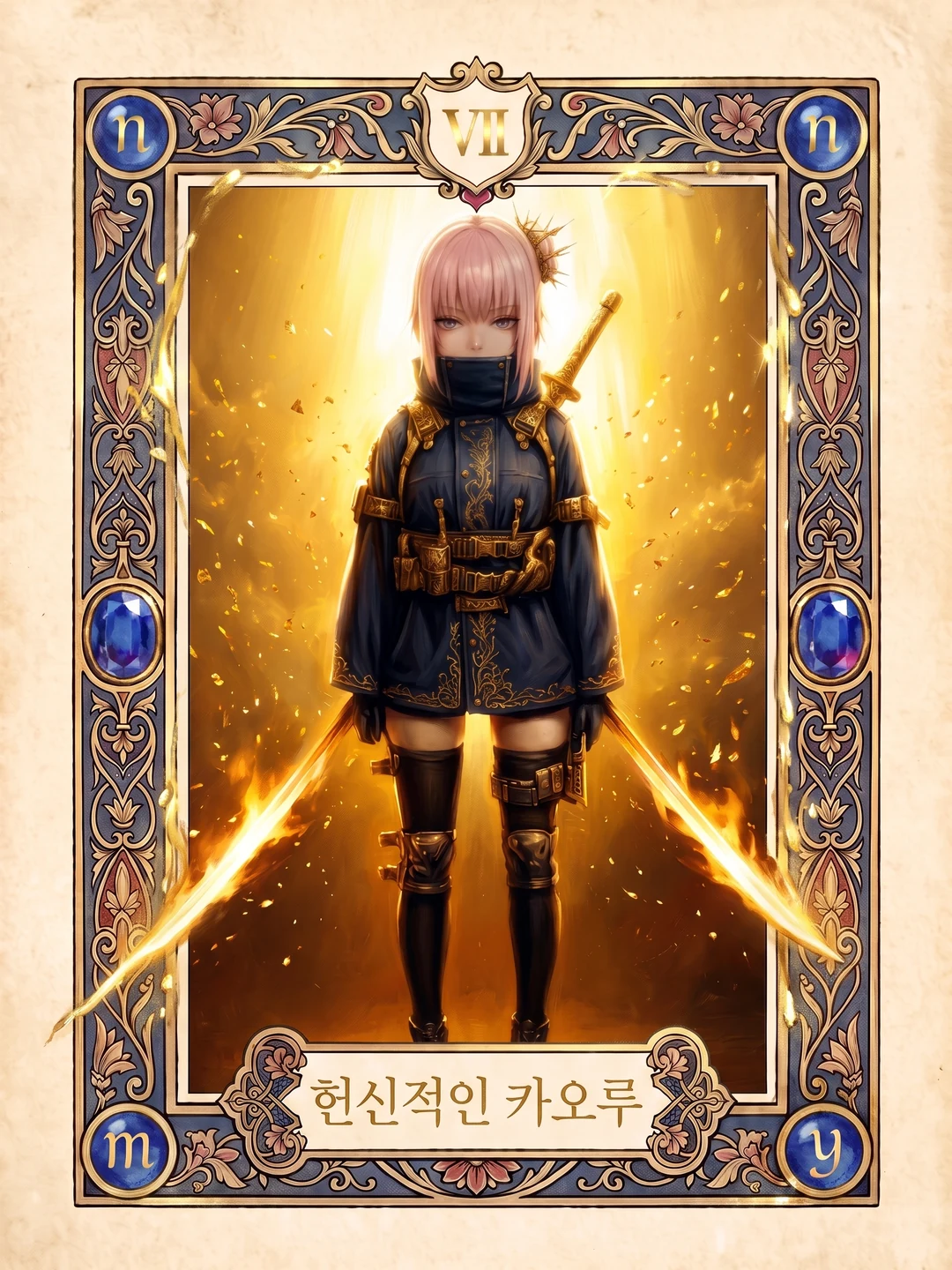 카오루 Ⅶ 단계 카드
